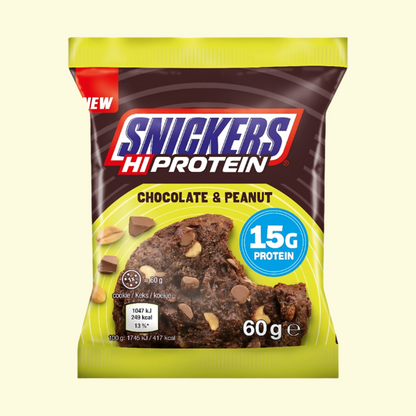 Snickers Chocolate & Peanut Protein Cookie